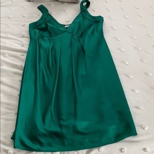 Kelly green Calvin Klein dress